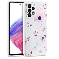 Tech-Protect Mood silikonový kryt na Samsung Galaxy A53 5G, bloom white - Phone Cover