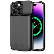 Tech-Protect Powercase kryt s baterií na iPhone 14 / 14 Pro 4800mAh, černý - Phone Cover