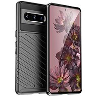 Thunder silikonový kryt na Google Pixel 7 Pro, černý - Phone Cover