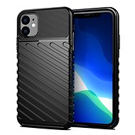 Thunder silikonový kryt na iPhone 11, černý - Phone Cover