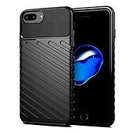 Thunder silikonový kryt na iPhone 7/8 Plus, černý - Phone Cover