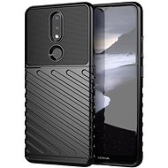 Thunder silikonový kryt na Nokia 2.4, černý - Phone Cover