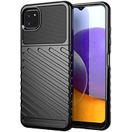 Thunder silikonový kryt na Realme 8 / 8 Pro, černý - Phone Cover