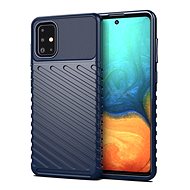 Thunder silikonový kryt na Samsung Galaxy A21S, modrý - Phone Cover