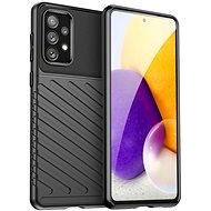 Thunder silikonový kryt na Samsung Galaxy A23, černý - Phone Cover