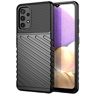 Thunder silicone cover for Samsung Galaxy A32 4G, black - Phone Cover