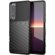 Thunder silikonový kryt na Sony Xperia 1 III, černý - Phone Cover