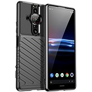Thunder silicone cover for Sony Xperia Pro-I, black - Phone Cover