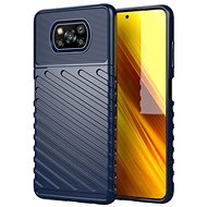 Thunder silikonový kryt na Xiaomi Poco X3 NFC / X3 Pro, modrý - Phone Cover