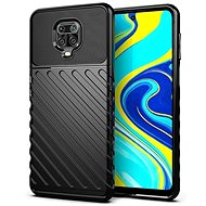 Thunder silikonový kryt na Xiaomi Redmi Note 9 Pro / Redmi Note 9S, černý - Phone Cover
