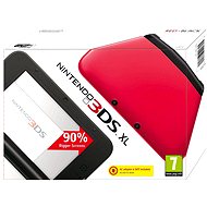  Nintendo 3DS XL Black + Red  - Game Console
