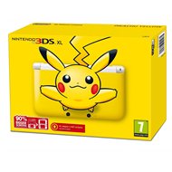 Nintendo 3DS XL White Pikachu Edition - Game Console