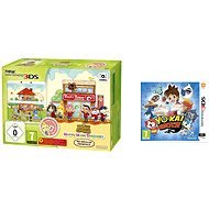 NEW Nintendo 3DS Animal Crossing HHD + YO-KAI-UHR - Spielekonsole