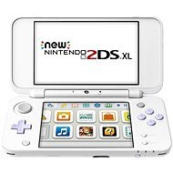 Nintendo NEW 2DS XL White &amp; Levander + Tomodachi Life - Game Console