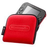  Nintendo 2DS Pouch Black &amp; Red  - Case