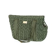 Muffin&Berry Travel bag for dogs Luxury Esther green M - Carrier Bag for Pets
