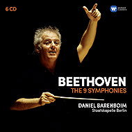 Barenboim Daniel: Beethoven: The 9 Symphonies - Music CD