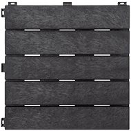 MULTY HOME tiles NATURAL STONE 30 × 30 cm, anthracite, rubber - Plastic Tiles