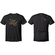 Star Dance T-shirt without collar T-shirt black XL - T-Shirt