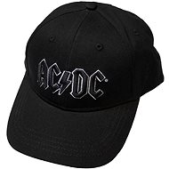 Ac/Dc: Black Logo Cap Cap Black - Baseball Cap