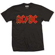 AC/DC: Logo Tričko černé XXL - Tričko