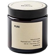 Mulieres Scented candle in glass - unscented 120 ml - Candle
