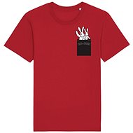 Bob and Bobek: T-shirt Bob and Bobek waving red XL - T-Shirt