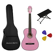MusicMate MM-G17 ClassicPink - Classical Guitar