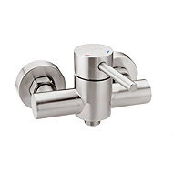 MUSA Shower mixer tap, satin, 100 mm 833010 - Tap