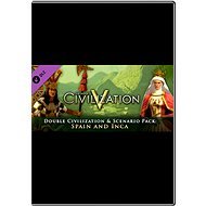 Sid Meier's Civilization V: Civilization and Scenario Pack - Spain and Inca (MAC) - Videójáték kiegészítő