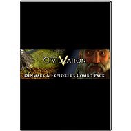 Sid Meier's Civilization V: Denmark and Explorer's Combo Pack - Videójáték kiegészítő