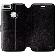 Flip case for Huawei P9 Lite mini in Black&Gray with grey interior - Phone Cover