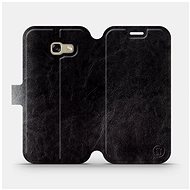 Flip case for Samsung Galaxy A5 2017 in Black&Gray with grey interior - Phone Cover