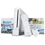 Nintendo Wii White Sports Resort Pak & WR - Game Console