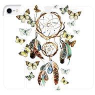 Flip case for Apple iPhone 7 - M001P Trapper and butterflies - Phone Cover