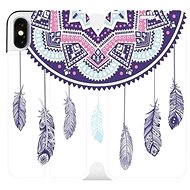 Flip Mobile Phone Case for Apple iPhone X - M004P Dreamcatcher - Phone Cover