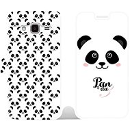 Flip Mobile Phone Case Samsung Galaxy J3 2016 - M030P Panda Amálka - Phone Cover