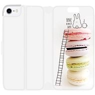 Flip case for Apple iPhone 8 - M090P Macaroons - have a nice day - Phone Cover