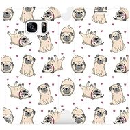 Flip case for Samsung Galaxy S7 - M097P Pugs - Phone Cover