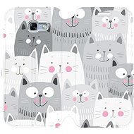 Flip case for Samsung Galaxy A3 2017 - M099P Cats - Phone Cover