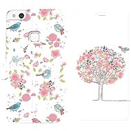 Flip case for mobile Huawei P10 Lite - M120S Tree and birds - Phone Cover