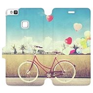 Flip mobile phone case Huawei P9 Lite - M133P Bicycle and balloons - Phone Cover