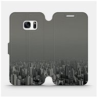 Flip case for Samsung Galaxy S7 - V063P City in grey - Phone Cover