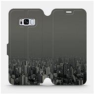 Flip case for Samsung Galaxy S8 - V063P City in grey - Phone Cover