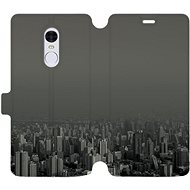Flip case for Xiaomi Redmi Note 4 Global - V063P City in grey - Phone Cover