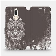 Flip mobile phone case Huawei Mate 10 Lite - V064P Wolf and dream catcher - Phone Cover