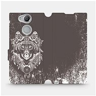 Flip case for Sony Xperia XA2 - V064P Wolf and dream catcher - Phone Cover