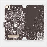 Flip case for Xiaomi Redmi 4A - V064P Wolf and dream catcher - Phone Cover