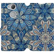 Flip case for Sony Xperia XA2 - V108P Blue mandala flowers - Phone Cover