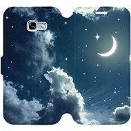 Flip case for mobile phone Samsung Galaxy A3 2017 - V145P Night sky with moon - Phone Cover